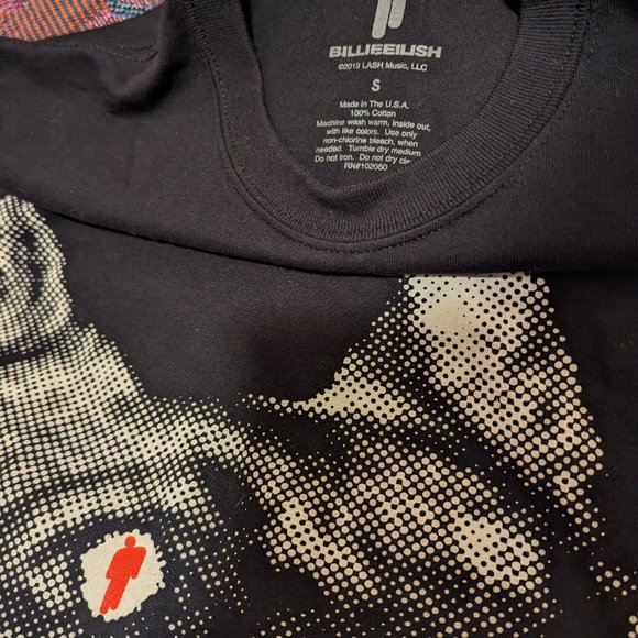 Billie Eilish Blohsh Mad Dog Wolf Shirt *RARE* - Picture 3 of 4